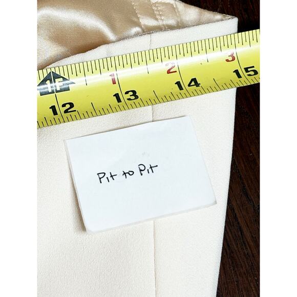 Afffair NWT Glamazone Crystal Embellished Ivory Strapless Gown XS - Picture 9 of 13